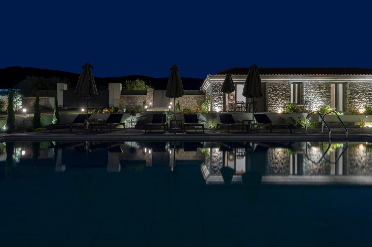 Lichnos Luxury Suites Sourpi エクステリア 写真