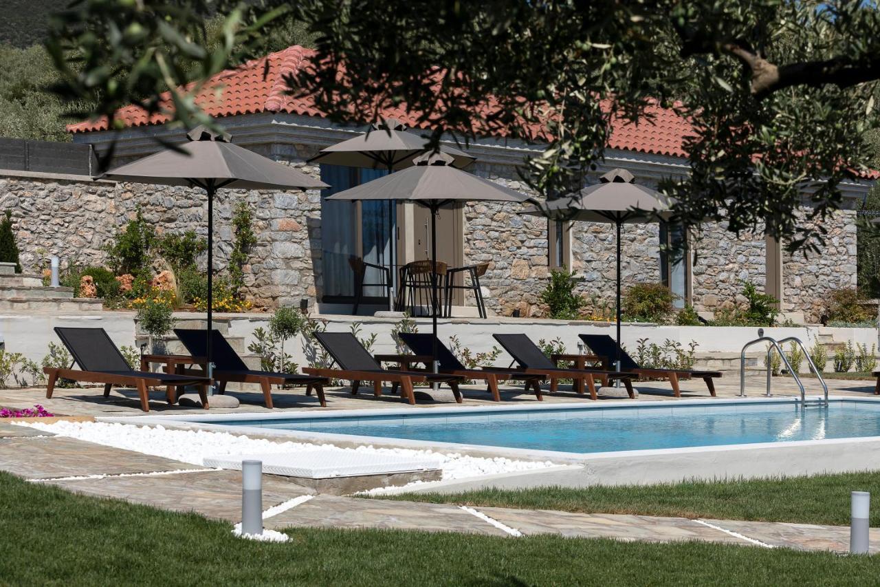 Lichnos Luxury Suites Sourpi エクステリア 写真
